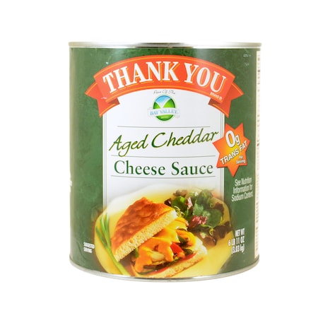 Thank You Thank You 107 oz. Aged Cheddar Cheese Sauce, PK6 79871150864